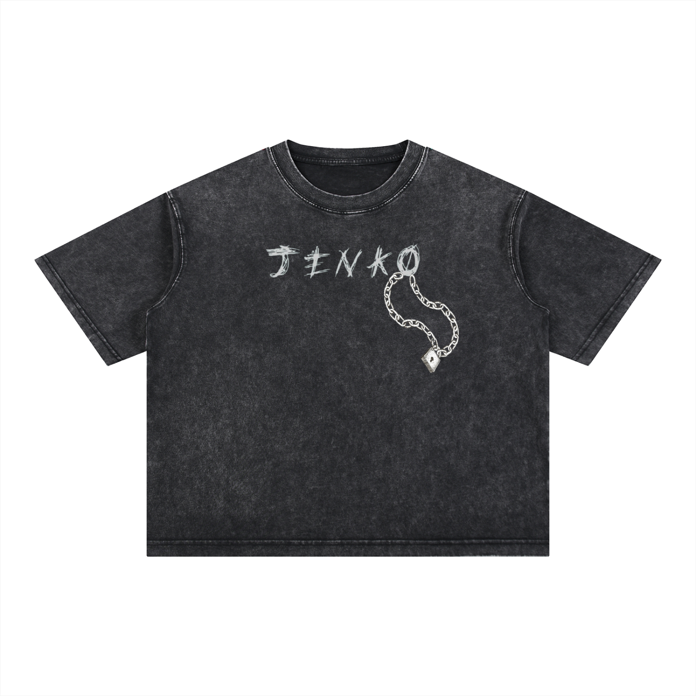 Mineral Wash Boxy Cotton T-Shirt